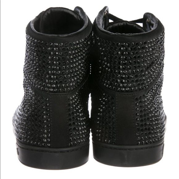 Gucci Satin High-Top Sneaker - Picture 2 of 8